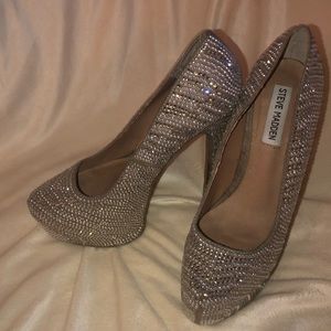 Steve Madden Crystal Heels